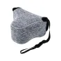 JJC Neoprene Camera Pouch OC-S2BG - Protective camera bag with Velcro closure and adjustable strap