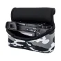 JJC OC-S3GR Neoprene Camera Pouch - Protective Camouflage Gray Case for Digital Cameras with Lens