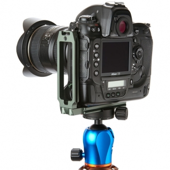 New - 3 Legged Thing QR11 L Bracket Grijs for cameras with full body of battery grips. Dual strap connectors and Arca Swiss Compati... - quick order from manufacturer