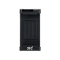 JJC Smart Phone Clip SPC-1A Black - Secure smartphone attachment for selfie sticks and tripods with adjustable 56-105mm reach.