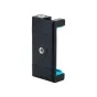 JJC Smart Phone Clip SPC-1A Blue - Надежное крепление для смартфонов с регулируемыми руками и совместимостью с холодным башмаком для штативов, селфи-палок или аксессуаров