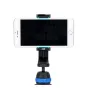 JJC Smart Phone Clip SPS-1A Blue securely holds a smartphone with an adjustable 1/4-20 thread clamp and cold shoe mount.