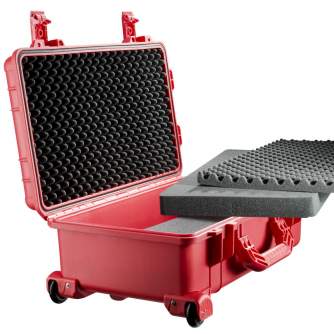 Cases - mantona Outdoor Protective Trolley, red - quick order from manufacturer