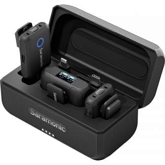 Wireless Lavalier Microphones - Saramonic Blink 500 B2+ (TX+TX+RX) 2 to 1 - 2,4 GHz wirelss system - quick order from manufacturer Best choise selected by experts
