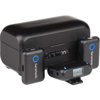 Mikrofoni - Проводная система Saramonic Blink 500 B2 (TX TX RX) 2 в 1 - 2,4 ГГц - купить сегодня в магазине и с доставкой