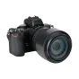 JJC HB-90A Nikon солнцезащитный капюшон для объектива Nikon Z DX 50-250mm f/4.5-6.3 VR, черный, уменьшает блики и защищает передний элемент.
