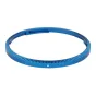 Blue lens decoration ring for Ricoh GR III camera, durable aluminum design, protects lens and enhances camera appearance