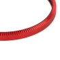 Red lens decoration ring for Ricoh GR III camera, aluminum, textured design, lens protection accessory