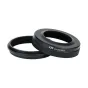 JJC LH-JX100VII Fujifilm капюшон для объектива с адаптерным кольцом, черный, совместим с X100V/T/S, защищает объектив от бликов и царапин