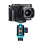 JJC HG-Q2 Camera Hand Grip Black for Leica Q2 with adjustable stand, ergonomic design, and Arca-Swiss compatibility
