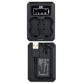 JJC Fuji DCH-NPW235 USB Dual Battery Charger DCH NPW235