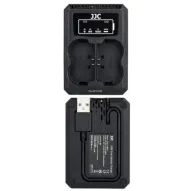 JJC Fuji DCH-NPW235 USB Dual Battery Charger DCH NPW235JJC Fuji DCH-NPW235 USB Dual Battery Charger DCH NPW235