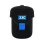 JJC JN-65X78 Mirrorless Lens Pouch - Black, 5mm Neoprene, Carabiner Attachment, Dust and Scratch Protection