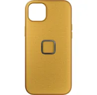 Peak Design Apple iPhone 15 Pro Max Slim Fabric Case with SlimLink Magnetic Attachment, Sun ColorPeak Design Apple iPhone 15 Pro Max Slim Fabric Case with SlimLink Magnetic Attachment, Sun Color