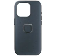 Peak Design Midnight fabrika maciņš iPhone 15 Pro Max ar lielu kameras izgriezumu un teksturētu virsmuPeak Design Midnight fabrika maciņš iPhone 15 Pro Max ar lielu kameras izgriezumu un teksturētu virsmu