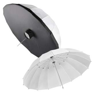 Foto lietussargi - walimex Translucent Light Umbrella Set, Ø180cm 18694 - ātri pasūtīt no ražotāja