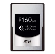Atmiņas kartes - Wise CFexpress Type A PRO - 160GB (CFX-A160P) - ātri pasūtīt no ražotājaAtmiņas kartes - Wise CFexpress Type A PRO - 160GB (CFX-A160P) - ātri pasūtīt no ražotāja