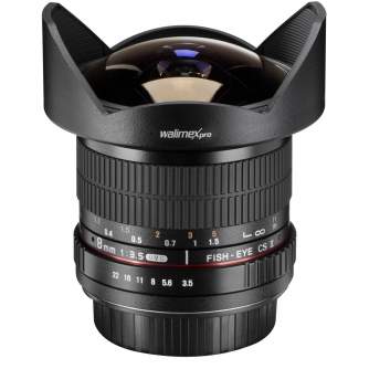 Объективы - walimex pro 8/3.5 Fisheye II APS-C Nikon F AE bl - быстрый заказ от производителя