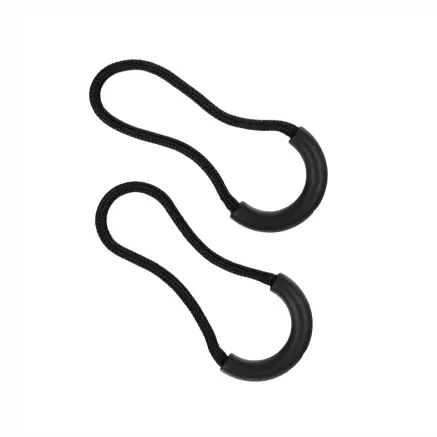 Caruba Zipper Pulls 10 Stuks Zwart ZP10PB