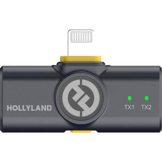 Mikrofoni - Hollyland Lark M2 fotoaparāts (Duo, kokogles spīdums) - perc šodien veikalā un ar piegādi