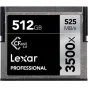Atmiņas kartes - LEXAR PRO 3500X CFAST (VPG-130) R525/W445 512GB - быстрый заказ от производителя