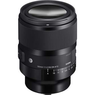 Lenses - Sigma 50mm F1.2 DG DN Art L-MOUNT prime lens - quick order from manufacturer