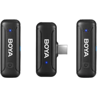 Bezvadu piespraužamie mikrofoni - Boya bezvadu mikrofons BY-WM3T2-U2 V2.0 USB-C - perc šodien Master Foto veikalā un ar piegādi Profesionāļu labākā izvēle