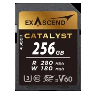 Exascend Catalyst UHS-II SD card, V60, 256GB EX256GSDV60Exascend Catalyst UHS-II SD card, V60, 256GB EX256GSDV60