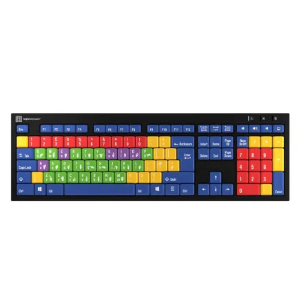 LogicKeyboard Педагогическая клавиатура NERO PC UK LKB-LBHS-BJPU-UK