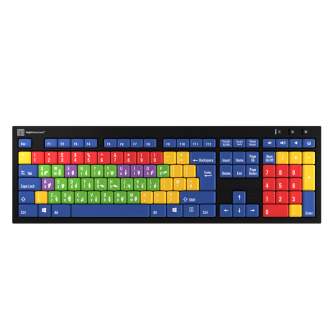 LogicKeyboard Pedagogy keyboard NERO PC UK LKB-LBHS-BJPU-UK
