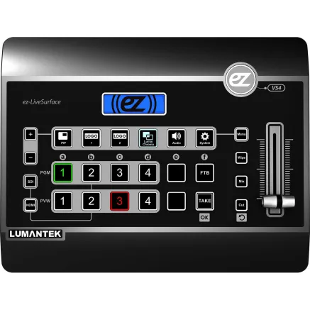 Lumantek 4 kanālu video komutators EZ-PRO VS4