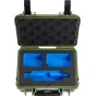 Cietie Koferi - BW OUTDOOR CASES TYPE 500 FOR INSTA360 X3, BRONZE-GREEN 109365 - ātri pasūtīt no ražotāja
