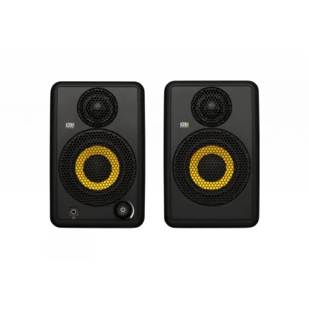 KRK GoAux 3 Portable Nearfield Monitors with Stands & Bag