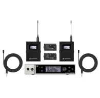 Wireless Audio Systems - Sennheiser ew-DX MKE2 Dual Digital Wireless Lapel Microphone System - quick order from manufacturerWireless Audio Systems - Sennheiser ew-DX MKE2 Dual Digital Wireless Lapel Microphone System - quick order from manufacturer