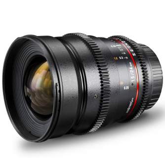 Objektīvi - walimex pro 24/1.5 Video DSLR Nikon F black - ātri pasūtīt no ražotāja