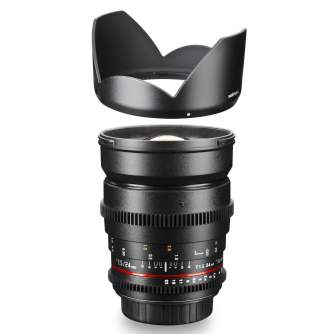 Lenses - walimex pro 24/1.5 Video DSLR Nikon F black - quick order from manufacturer
