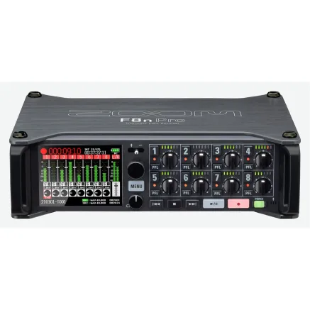 Zoom F8n Pro 8-Channel Field Audio Recorder/Mixer