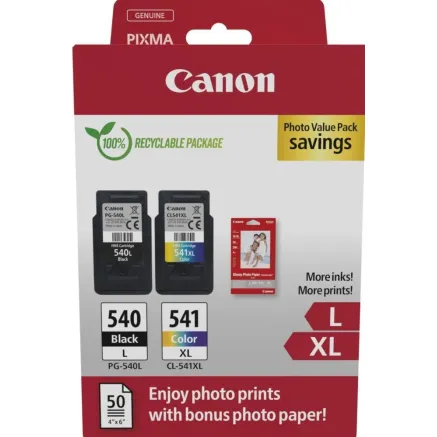 Canon ink cartridge PG-540L/CL-541XL Value Pack 5224B012