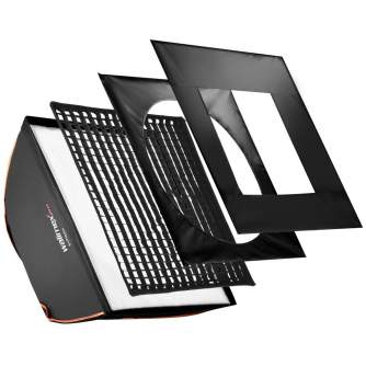 Софтбоксы - walimex pro Softbox PLUS Orange Line 90x90 - быстрый заказ от производителя
