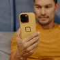Peak Design iPhone 15 Pro plāns auduma maciņš ar SlimLink magnētisko stiprinājumu