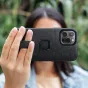 Peak Design Everyday Loop Case for Apple iPhone 15 Pro Max featuring magnetic locking and finger loop grip