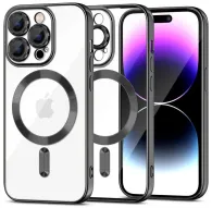 Phone cases - Tech-Protect case MagShine MagSafe Apple iPhone 15 Pro, black - quick order from manufacturerPhone cases - Tech-Protect case MagShine MagSafe Apple iPhone 15 Pro, black - quick order from manufacturer