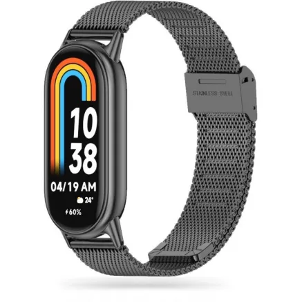 Tech-Protect watch strap MilaneseBand Xiaomi Smart Band 8, black