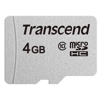Memory Cards - TRANSCEND SILVER 300S MICROSD UHS I U3 V30 R95 W45 4GB TS4GUSD300S - quick order from manufacturer