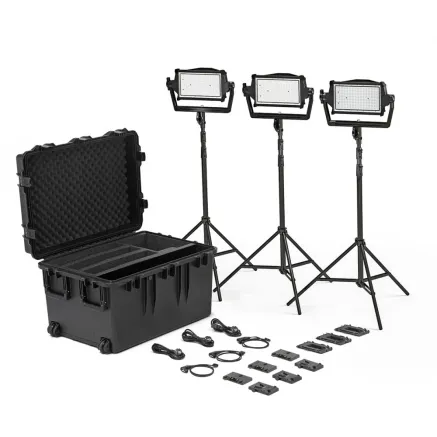 Litepanels Astra IP Half Traveler Trio LED Panel GM&VM Kit (936-0103)
