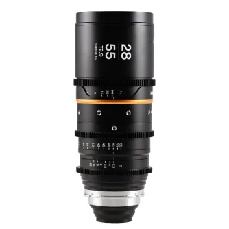 CINEMA Video Lenses - Laowa Nanomorph Zoom 28-55mm T2.9 1.5X S35 Amber (Arri PL) - quick order from manufacturer