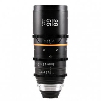 CINEMA Video Lenses - Laowa Nanomorph Zoom 28-55mm T2.9 1.5X S35 Amber (Arri PL) - quick order from manufacturer