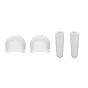 Vairs neražo - Shure MoveMic White Lavalier Windscreen & Clip Kit (AMV-LAV-WS/W-KIT)