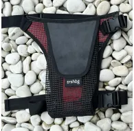 Vairs neražo - TRSHBG Hipbag melna zemūdens atkritumu un piederumu savākšanas somaVairs neražo - TRSHBG Hipbag melna zemūdens atkritumu un piederumu savākšanas soma