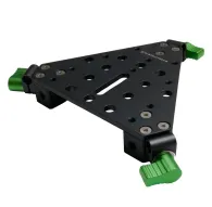 Accessories for rigs - 9.Solutions D152521 Cheese Plate with 9.VB5115 Rod Clamps - quick order from manufacturerAccessories for rigs - 9.Solutions D152521 Cheese Plate with 9.VB5115 Rod Clamps - quick order from manufacturer